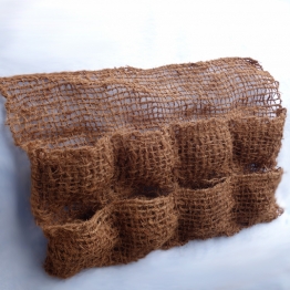 Pflanztasche Kokos ca. 100 cm breit mit 8 Taschen